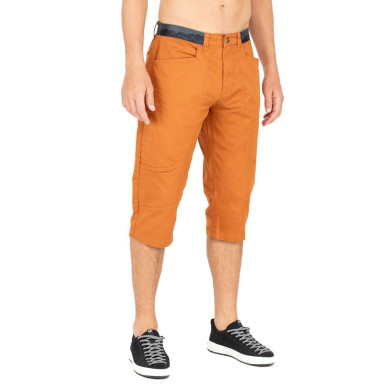 WILDER KAISER-ORANGE BROWN-XS pánské 3/4 kalhoty oranžovo hnědé
