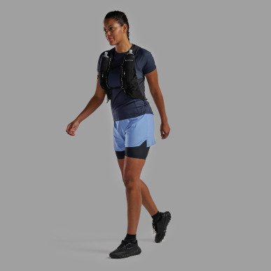 FEM JETSTREAM 4" SHORTS-CORNFLOWER-UK6/XXS dámské kraťasy modré