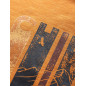 CHILLAZ TIME TO CHILL-ORANGE BROWN-XL pánské tričko oranžovo hnědé CHILLAZ TIME TO CHILL-ORANGE BROWN-XL pánské tričko oranžovo hnědé