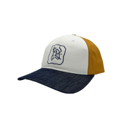 CLIMBING-WHITE/CURRY/BLACK-kšiltovka bílohnědočerná