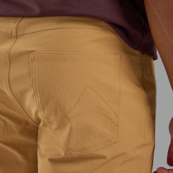 GENOA LITE PANTS REG LEG-HUSK-32/M pánské kalhoty žlutohnědé