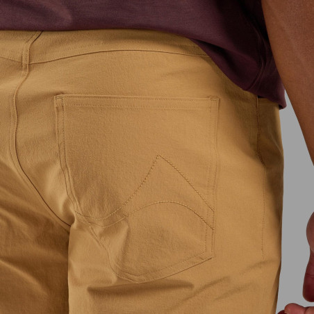 GENOA LITE PANTS REG LEG-HUSK-32/M pánské kalhoty žlutohnědé