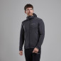 PROTIUM HOODIE-MIDNIGHT GREY-L pánská mikina tmavě šedá