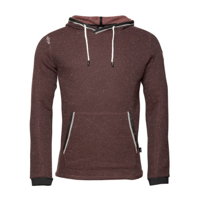 ALICANTE LOGO 2.0-BRICK-S pánská mikina cihlová