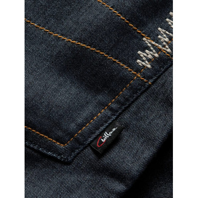 FUJI 3.0-DENIM DARK BLUE-34 dámské 3/4 kalhoty tmavě modré denim