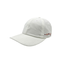 FLOWER-WHITE-kšiltovka bílá