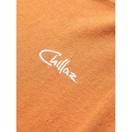 VILS SPOTTER-ORANGE BROWN-XL pánské tílko hnědo oranžové