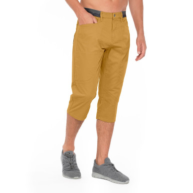 WILDER KAISER-ORANGE BROWN-M pánské 3/4 kalhoty oranžovohnědé