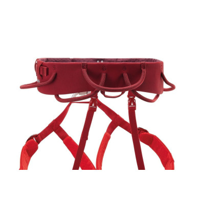 ADJAMA S DARK RED pánský sedací úvazek tmavě červený