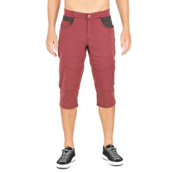 BANFF-DARK RED-XS pánské 3/4 kalhoty tmavě červené