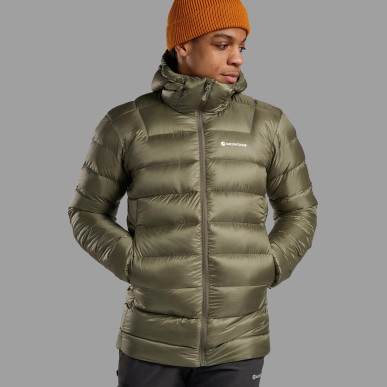 ANTI-FREEZE XT HOODIE-CAPER-M pánská bunda olivová