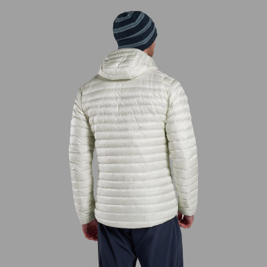 ANTI-FREEZE LITE HOODIE-POWDER-XL pánská bunda bílá