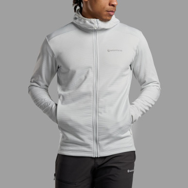 PROTIUM HOODIE-POWDER-XXXL pánská mikina bílá