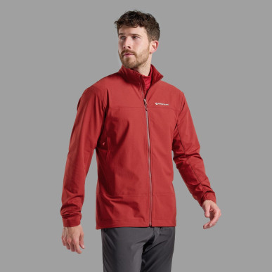 TENACITY JACKET-DARK MAPLE-S pánská bunda tmavě červená