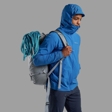TENACITY NANO HOODIE-NEPTUNE BLUE-XL pánská bunda modrá