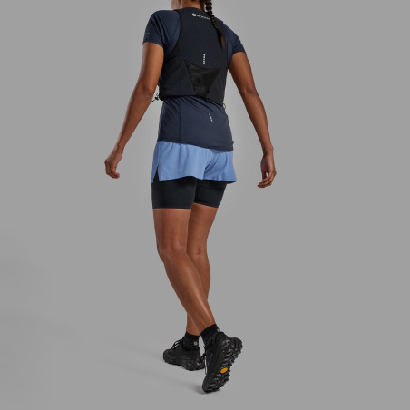 FEM JETSTREAM 4" SHORTS-CORNFLOWER-UK14/L dámské kraťasy modré