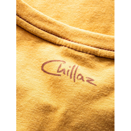 OUT IN NATURE-OCHRE-M pánské tričko okrové