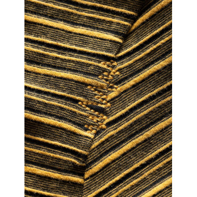 FANCY LITTLE DOT-OCHRE-44 dámské tričko okrové