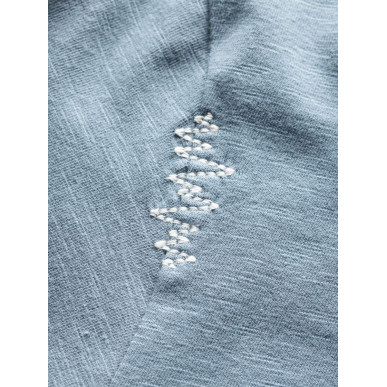 HOMO MONS SPORTIVUS-GREYBLUE-XS pánské tričko šedomodré