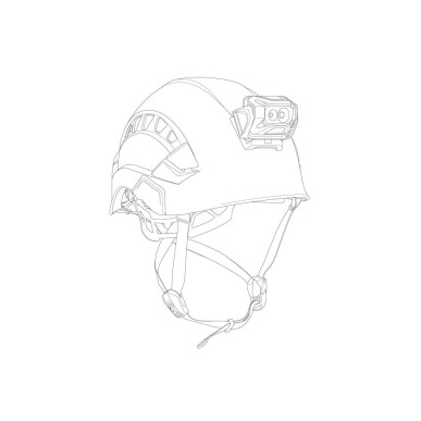 SLOT ADAPT adaptér pro připevnění čelovek ARIA, XENA, SWIFT RL na přilbu