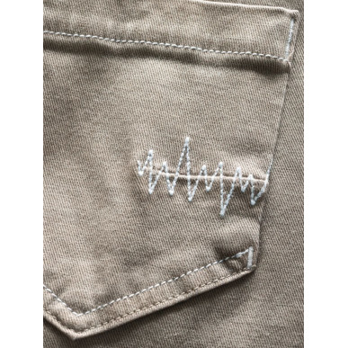 WINTER SPLASH-BROWN-38 dámské kalhoty hnědé