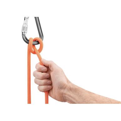 ATTACHE BAR SCREW LOCK HMS GRAY šroubovací karabina s příčkou šedá