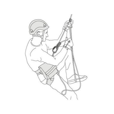 EXO EASHOOK OPEN 15M záchranářský systém ČERNÝ