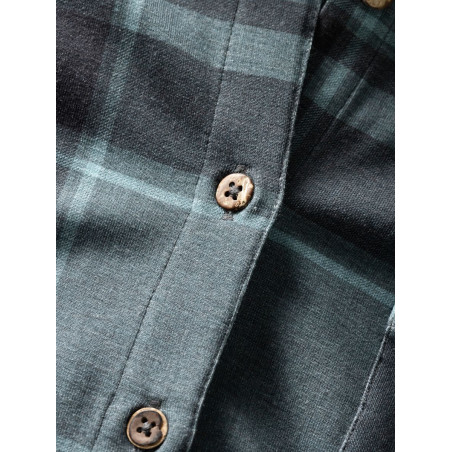 SIMILAUN 2.0-GREYBLUE-38 dámská košile šedomodrá