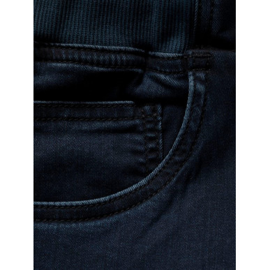 BANFF-DENIM DARK BLUE-L pánské 3/4 kalhoty tmavě modré denim