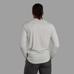 DART LONG SLEEVE T-SHIRT-POWDER-S pánské triko dlouhý ruk. bílé