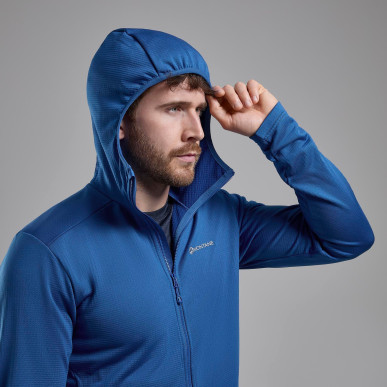 PROTIUM HOODIE-NEPTUNE BLUE-L pánská mikina modrá