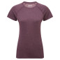 FEM DART T-SHIRT-MULBERRY-UK12/M dámské triko hnědofialové