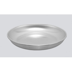 TALÍŘ HLINÍKOVÝ 21 cm, hliník mořený
