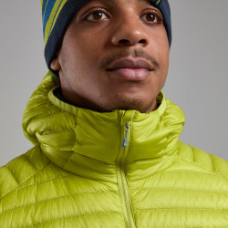 ALPINE 850 NANO HOODIE-CITRUS SPRING-XXL pánská bunda žlutozelená