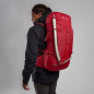 TRAILBLAZER XT 35-ACER RED-ONE SIZE unisex batoh tmavě červený TRAILBLAZER XT 35-ACER RED-ONE SIZE unisex batoh tmavě červený
