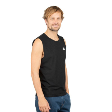 CALANQUES TRE FRATELLI-BLACK-XXL pánské tílko černé