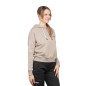 JUIFEN-BEIGE-34 dámská mikina s kapucí béžová