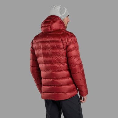 ANTI-FREEZE XT HOODIE-DARK MAPLE-XXL pánská bunda tmavě červená