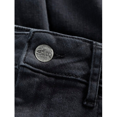 WORKING 2.0 -DENIM BLACK-4XL pánské kalhoty černé denim