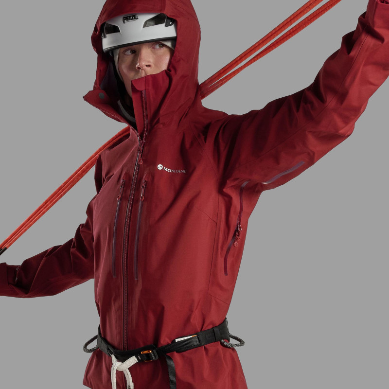 FEM ALTA XT JKT-DARK MAPLE-UK8/XS dámská bunda tmavě červená FEM ALTA XT JKT-DARK MAPLE-UK8/XS dámská bunda tmavě červená