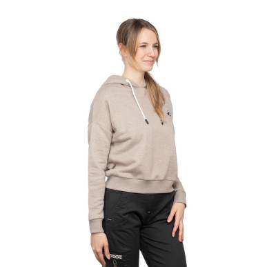 JUIFEN-BEIGE-44 dámská mikina s kapucí béžová