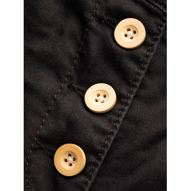 ALMSPITZ-DENIM BLACK-36 dámské kraťasy černé