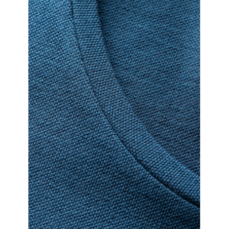 DALMATIEN ORNAMENT-DARK BLUE-44 dámské tričko s dlouhým rukávem tmavě modré