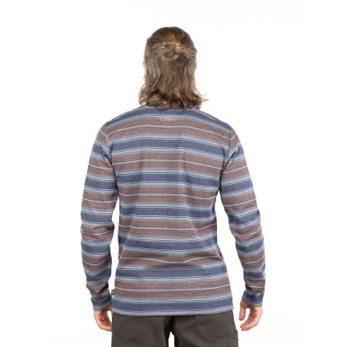 PORTO-DARK BLUE-S pánské tričko s dlouhým rukávem tmavě modré