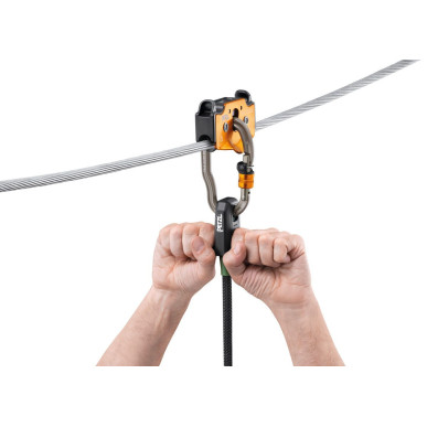 STEADYTRAC černé držadlo ke kladkám TRAC GUIDE