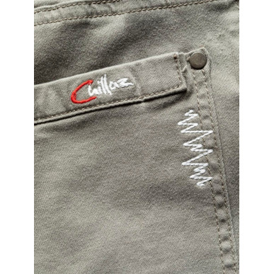 KUFSTEIN 3.0-MUD GREY-M pánské kalhoty šedé