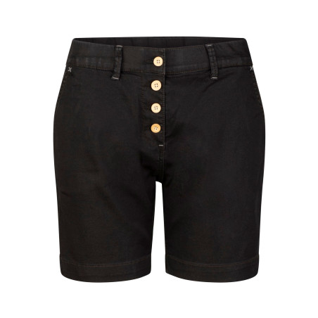 ALMSPITZ-DENIM BLACK-36 dámské kraťasy černé