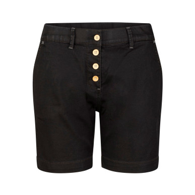 ALMSPITZ-DENIM BLACK-36 dámské kraťasy černé