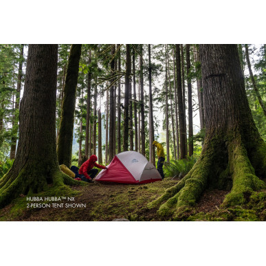 MUTHA HUBBA NX Gray stan šedo/červený pro 3 osoby