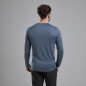 DART LONG SLEEVE T-SHIRT-STONE BLUE-S pánské triko dlouhý ruk. šedomodré DART LONG SLEEVE T-SHIRT-STONE BLUE-S pánské triko dlouhý ruk. šedomodré